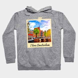 I love Amsterdam, Netherlands Hoodie